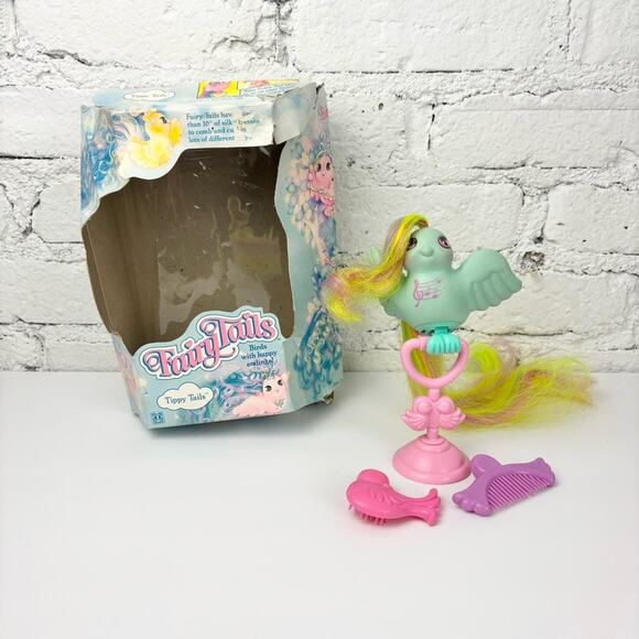 Vintage Fairy Tails 80’s Hasbro Tippy Tails - Picture 1 of 4